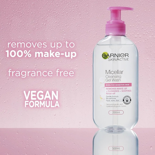 Garnier Micellar Cleansing Gel Wash 200ml Sensitive Skin