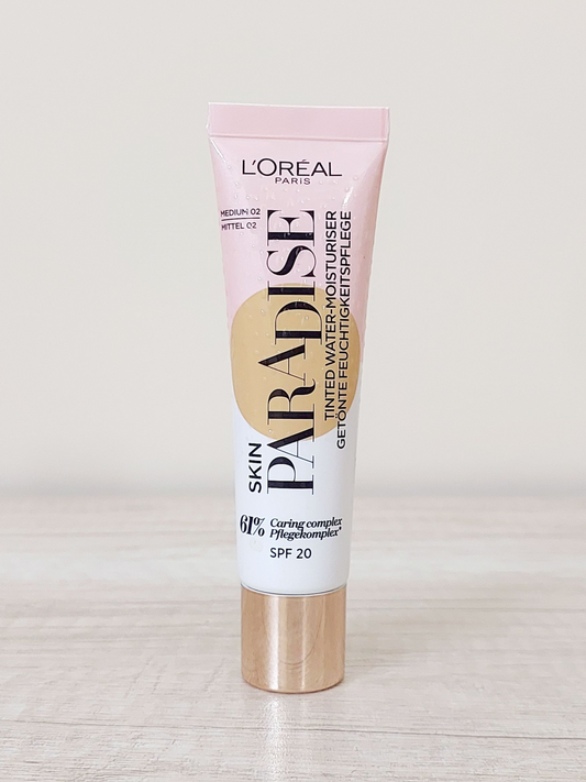 L'Oreal Skin Paradise Tinted Moisturiser Foundation 02 Medium