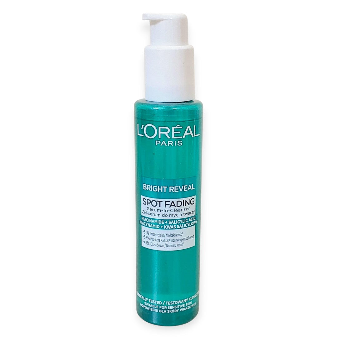 L'Oréal Paris Bright Reveal Spot Fading Serum-In-Cleanser (150ml).