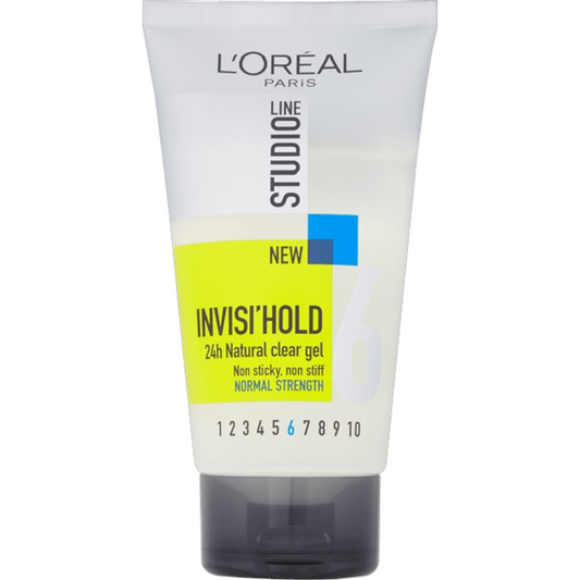 Loreal Paris Line Studio Invisi Hold 6 Normal Strength Styling Hair Gel 150ml
