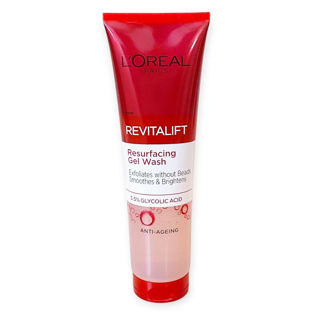 L'Oréal Paris Revitalift Glycolic Resurfacing Gel Wash (150ml).