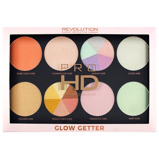 Makeup Revolution Pro HD Highlight Face Palette Glow Getter