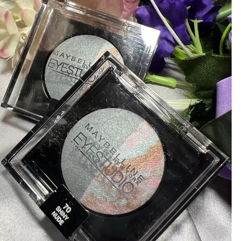 Maybelline Eye Studio Duo Baked Eye Shadows Shiny Nude 70