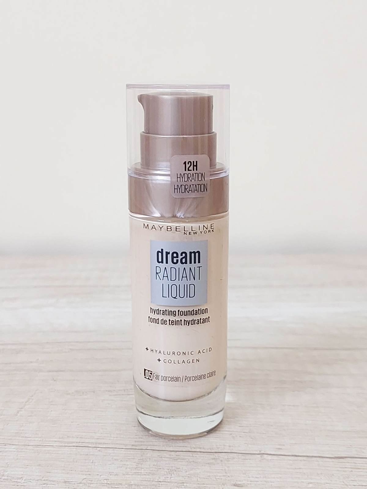 Maybelline Dream Radiant Liquid Foundation 05 FairPorcelain