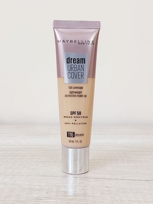 Maybelline Dream Urban Cover Foundation 116 Sesame