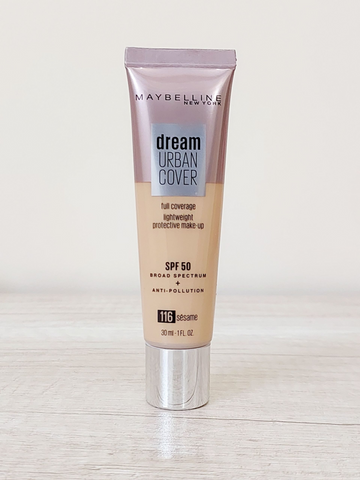 Maybelline Dream Urban Cover Foundation 116 Sesame