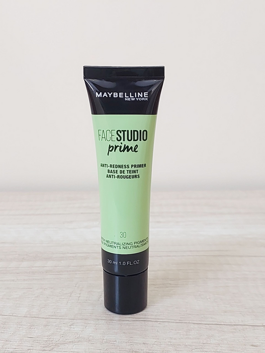 Maybelline Face Studio Prime Anti Redness Primer