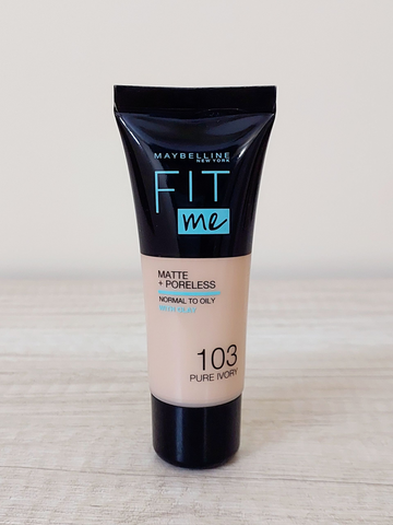 Maybelline Fit Me Foundation Matte & Poreless 103 Pure Ivory