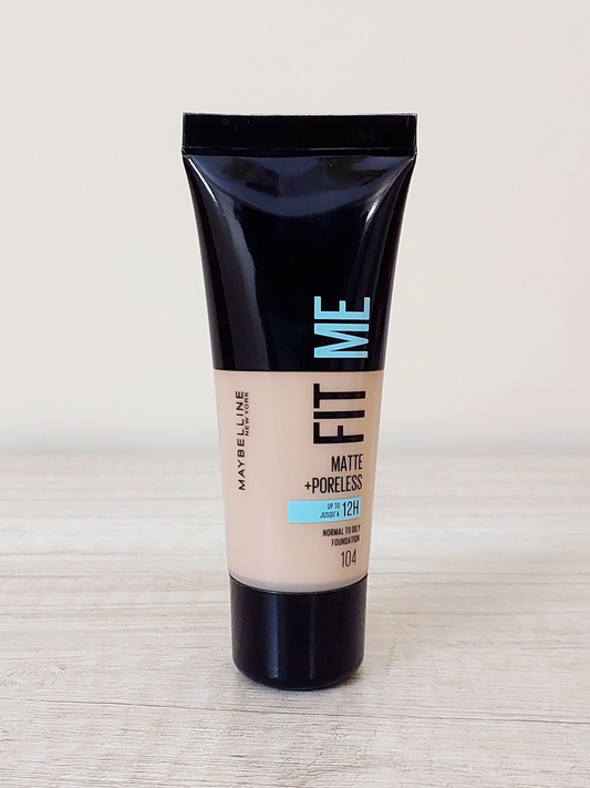 Maybelline Fit Me Foundation Matte & Poreless 104 Soft Ivory