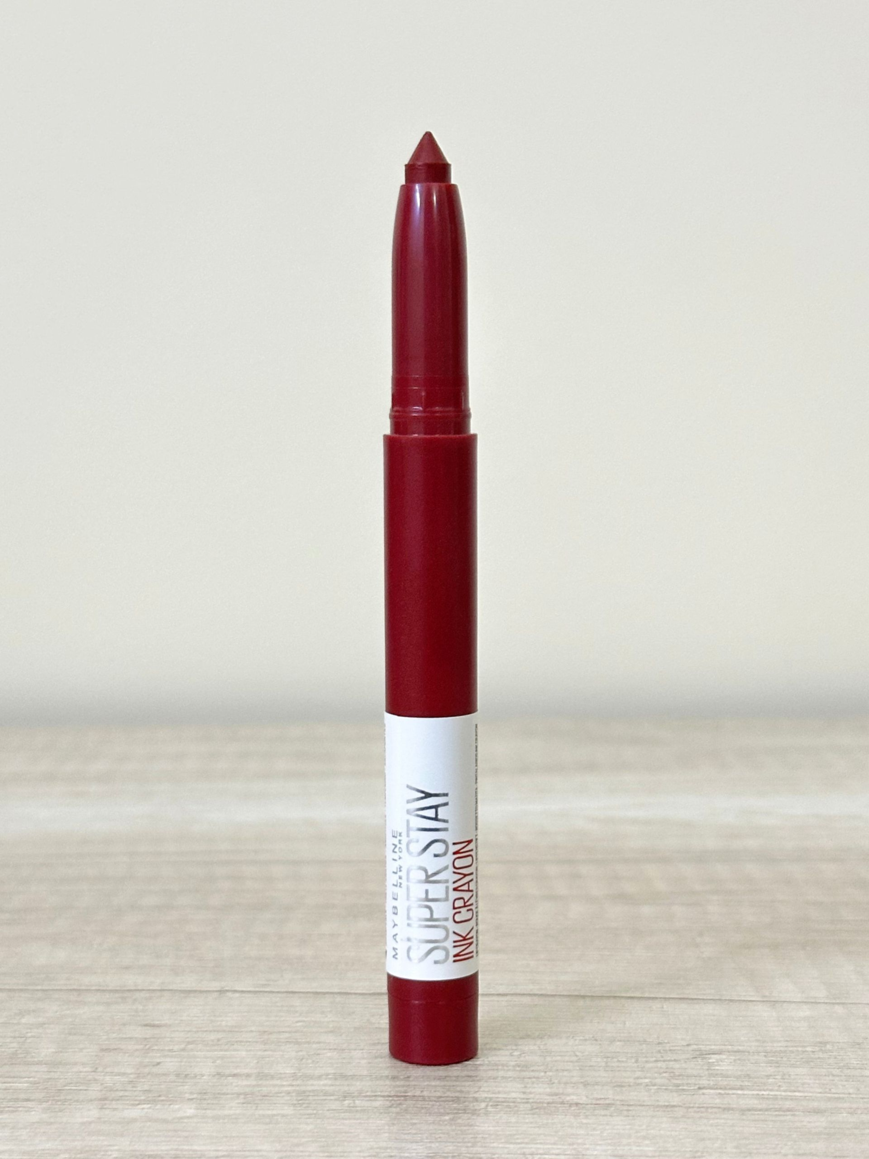 Maybelline SuperStay Ink Lip Crayon Lipstick 55 Make It Happen