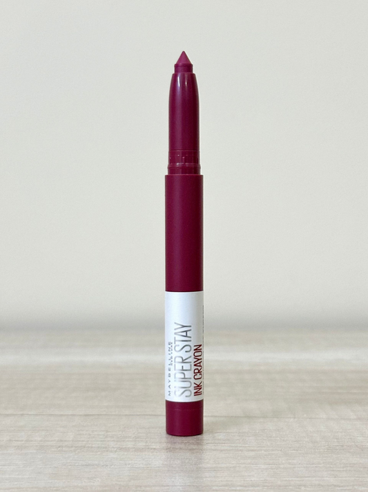 Maybelline SuperStay Ink Lip Crayon Lipstick 60 Accept A Dare