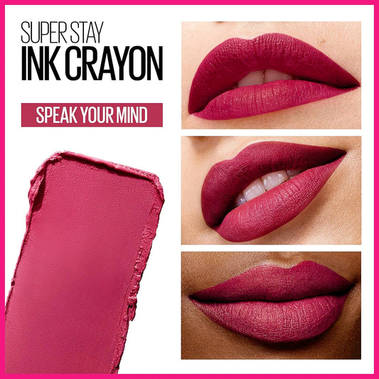 Maybelline SuperStay Ink Lip Crayon Lipstick 75 Speak Your Mind