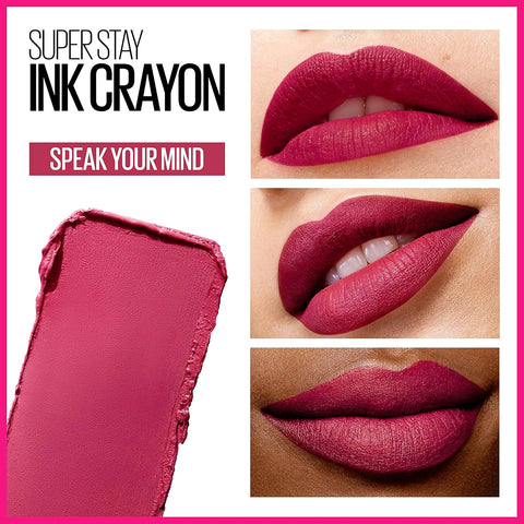 Maybelline SuperStay Ink Lip Crayon Lipstick 75 Speak Your Mind