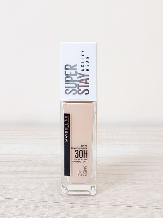 Maybelline Super Stay Active Wear 30 Hour Foundation 05 LIGHT BEIGE
