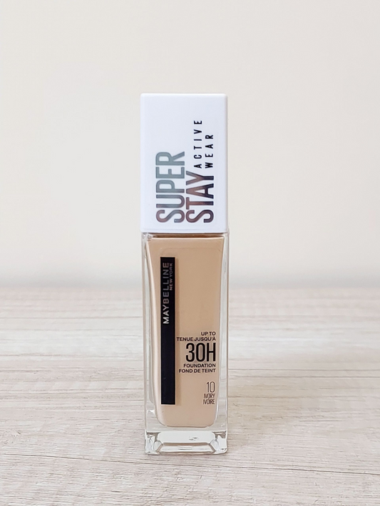 Maybelline Super Stay Active Wear 30 Hour Foundation 10 Ivory