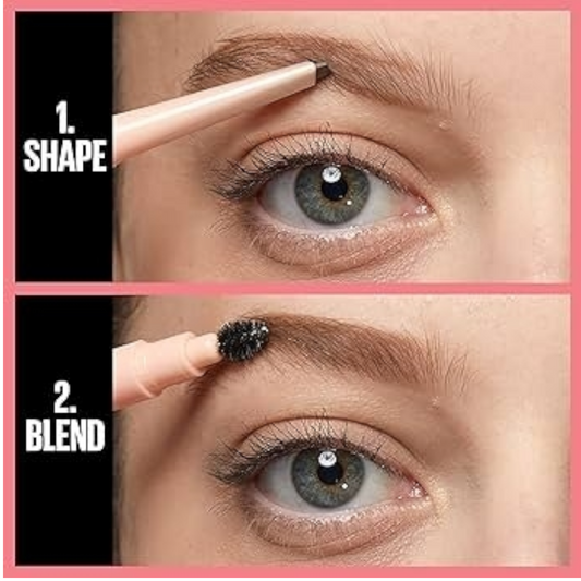 Maybelline Total Temptation Eyebrow Definer Pencil- Soft Brown