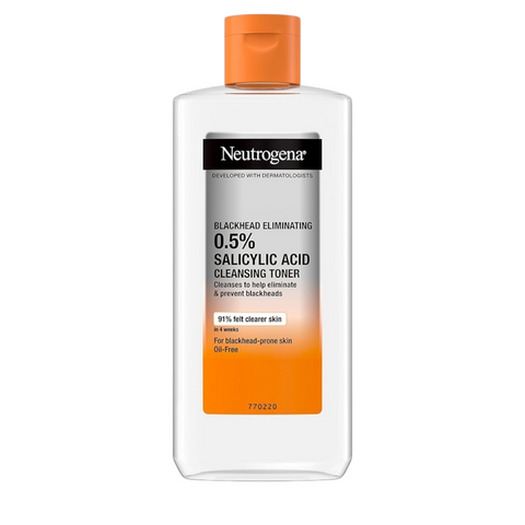 Neutrogena Blackhead Eliminating 0.5% Salicylic Acid Cleansing Toner 200ml