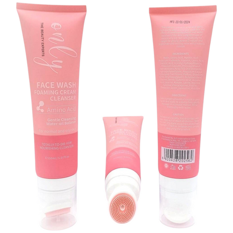 Only Beauty-Experts Amino Acid Face Wash Foaming Cream Cleanser 150ml