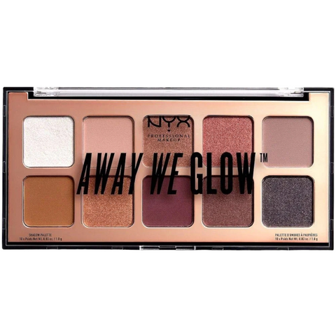 NYX AWAY WE GLOW EYESHADOW PALETTE-01 LOVEBEAM