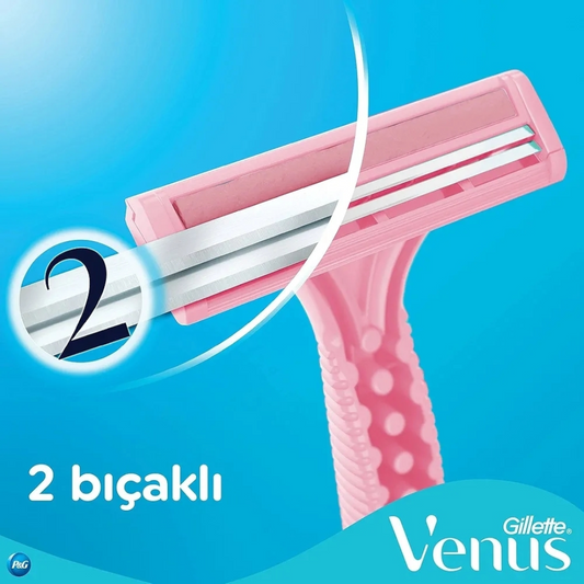 Gillette Simply Venus Basic Disposable Razors For Women - 5Pcs