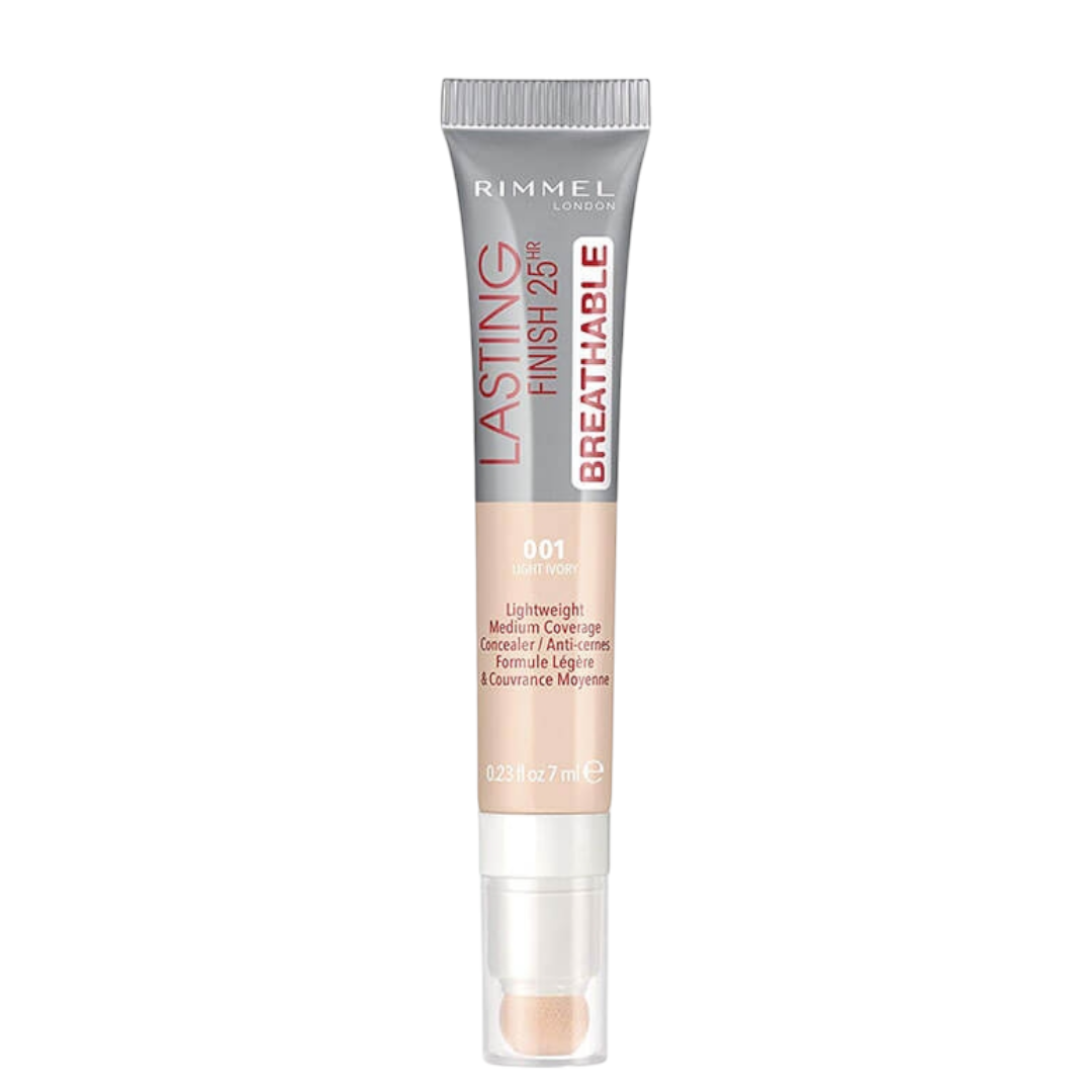 Rimmel Lasting Finish 25Hr Breathable Concealer - 001 Light Ivory
