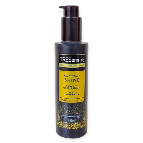 TRESemmé Lamellar Shine Leave-In Cream Serum (200ml).