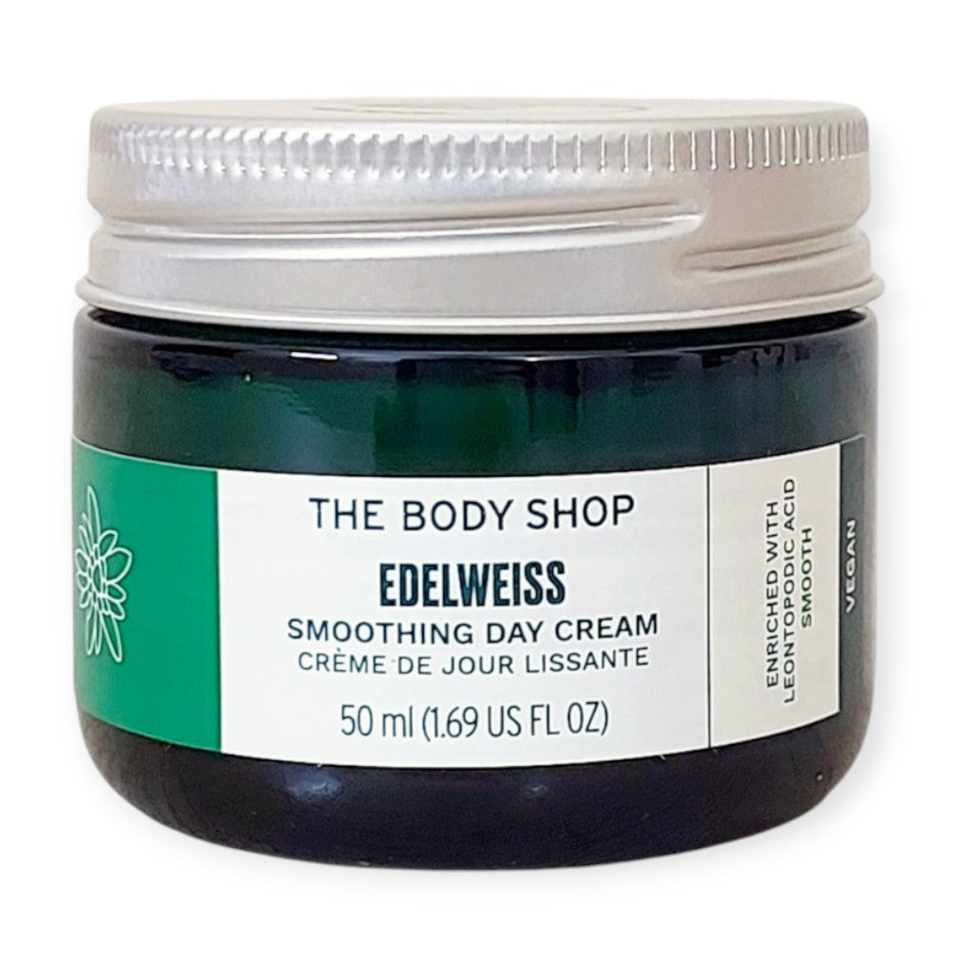 The Body Shop Edelweiss Smoothing Day Cream (50ml).