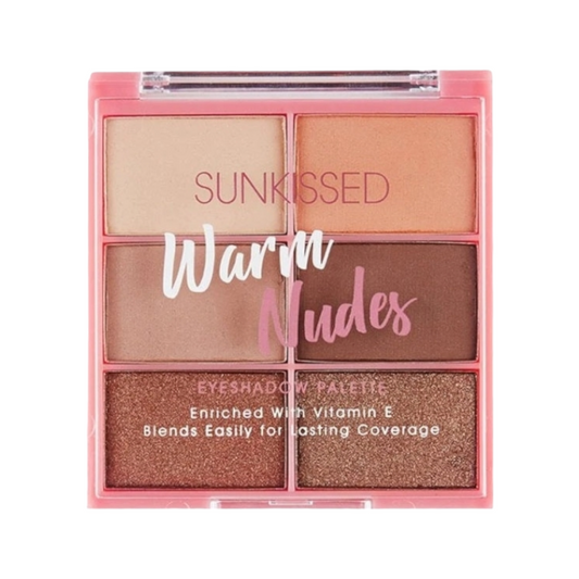 Sunkissed Warm Nudes Eyeshadow Palette Infused With Minerals