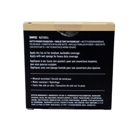 NYX Professional Makeup "Stay Matte But Not Flat" Powder Foundation - Shade 03 Natural