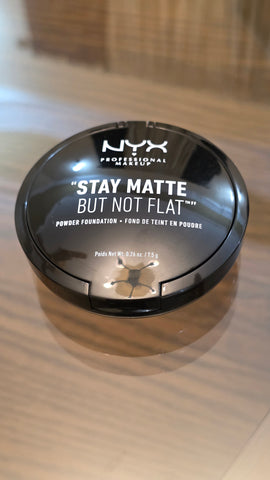 NYX Professional Makeup "Stay Matte But Not Flat" Powder Foundation - Shade 03 Natural