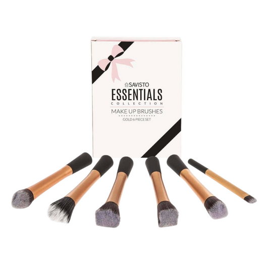 Savisto Essentials Uk Makeup Brushes Set 6 Brushes