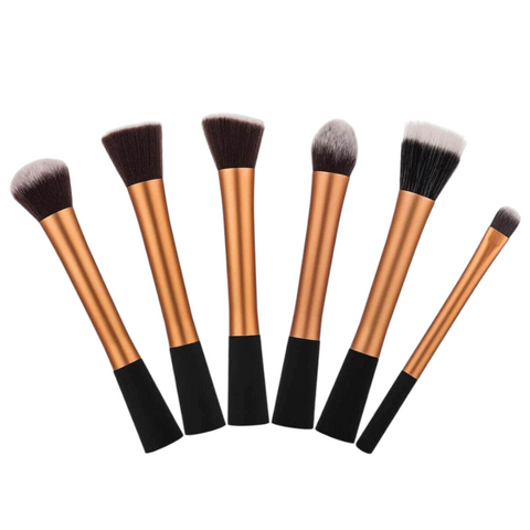 Savisto Essentials Uk Makeup Brushes Set 6 Brushes